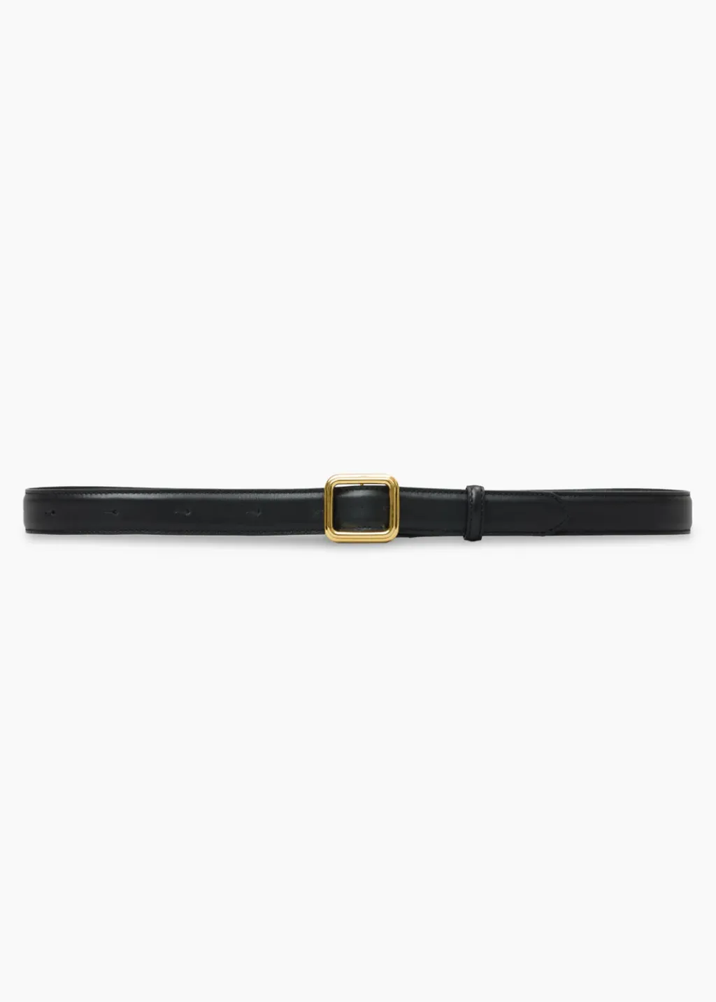 LIÉ Studio Georgia Wide Belt in Black