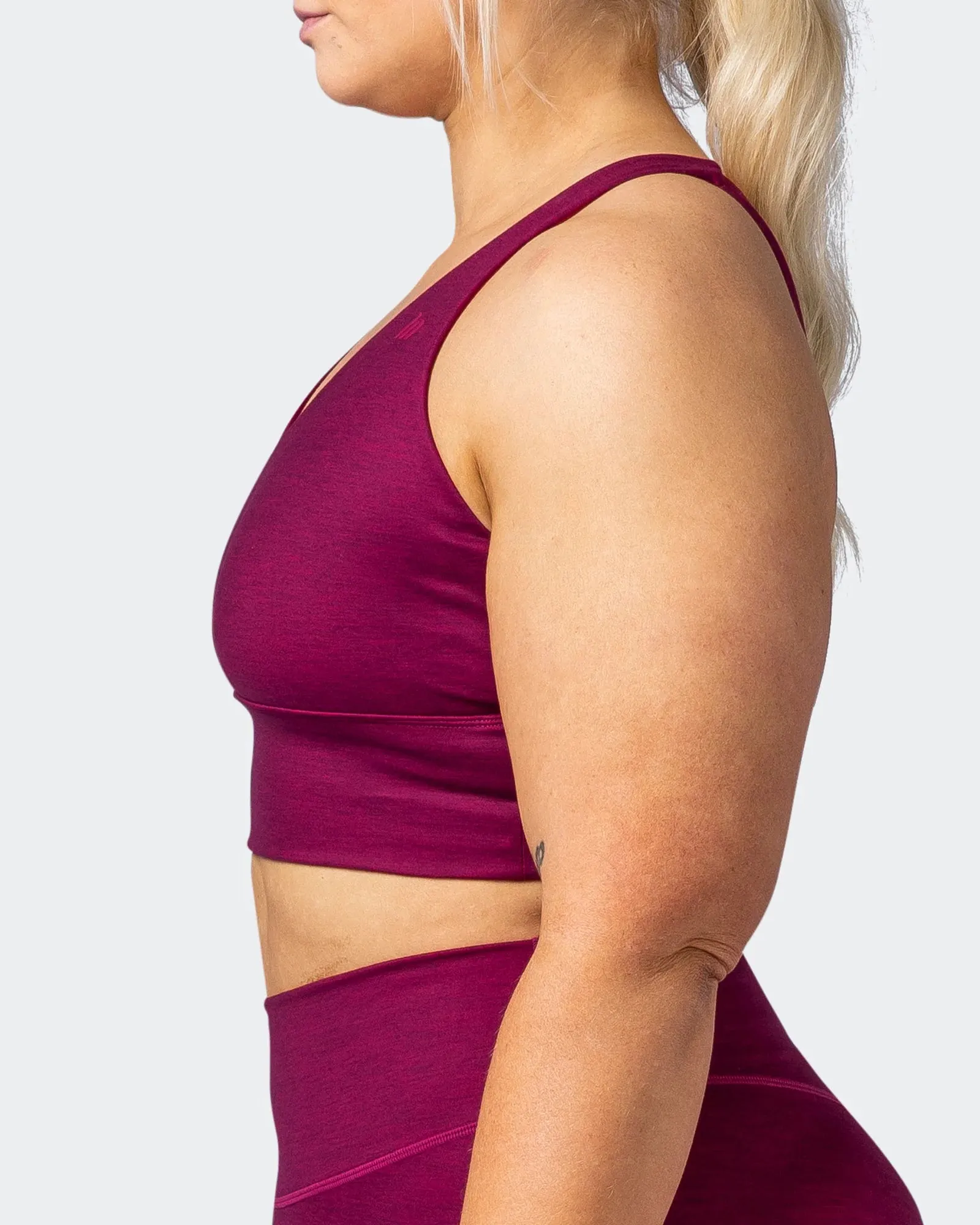 Lift Longline Bra - Ripe Marl