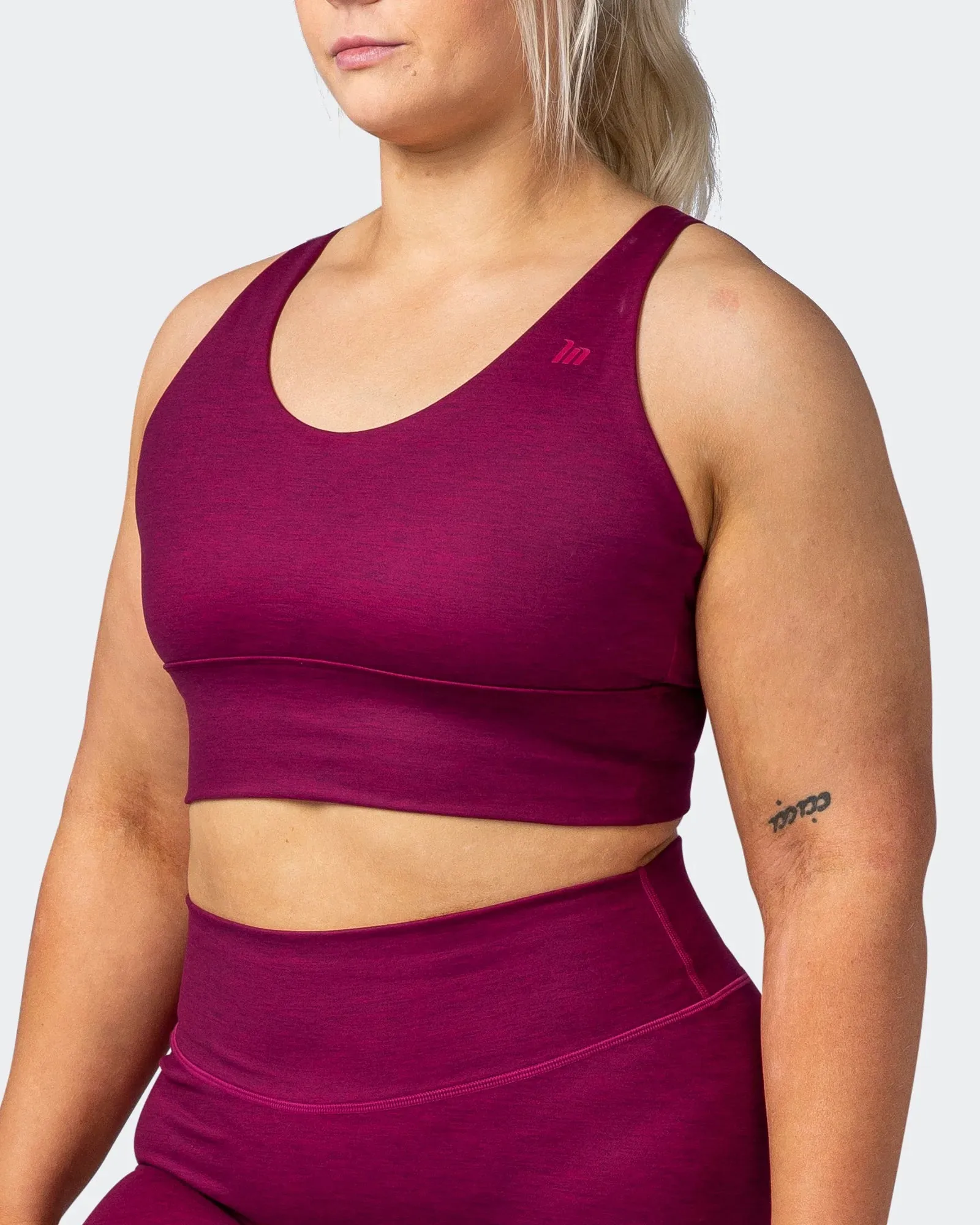 Lift Longline Bra - Ripe Marl