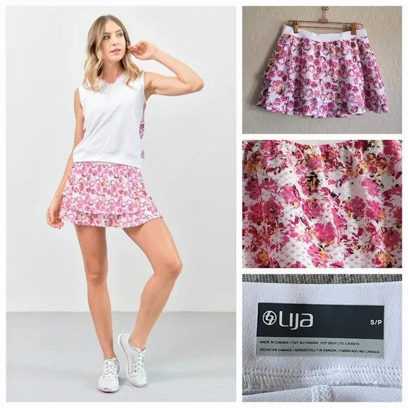 Lija Layer Printed Skort Small