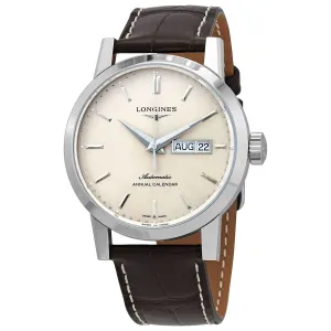 Longines 1832 Automatic Beige Dial Men's Watch L4.827.4.92.2