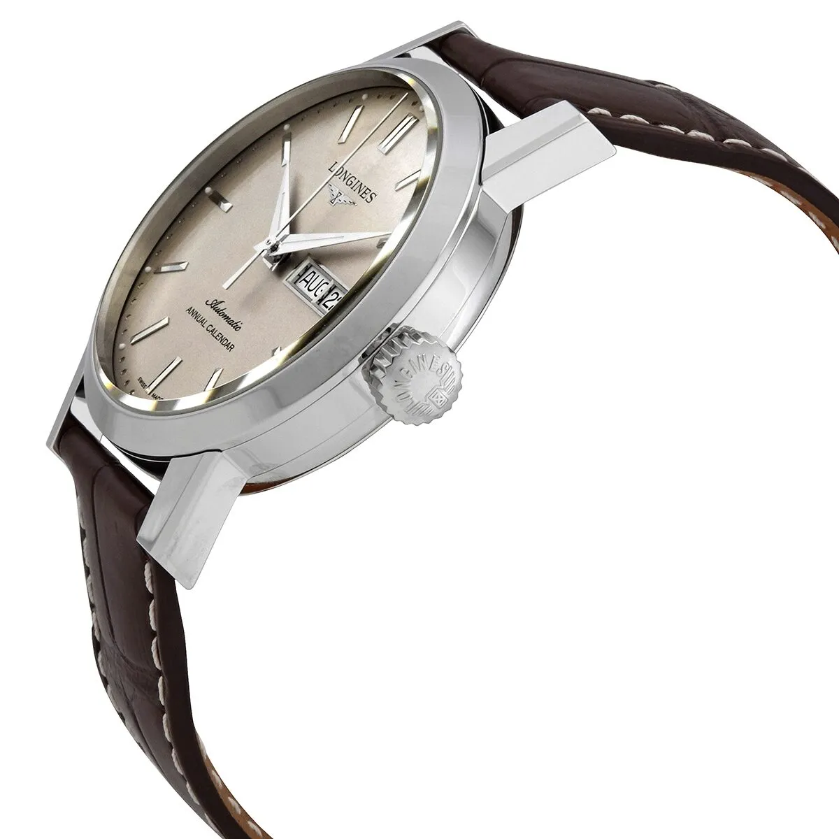 Longines 1832 Automatic Beige Dial Men's Watch L4.827.4.92.2