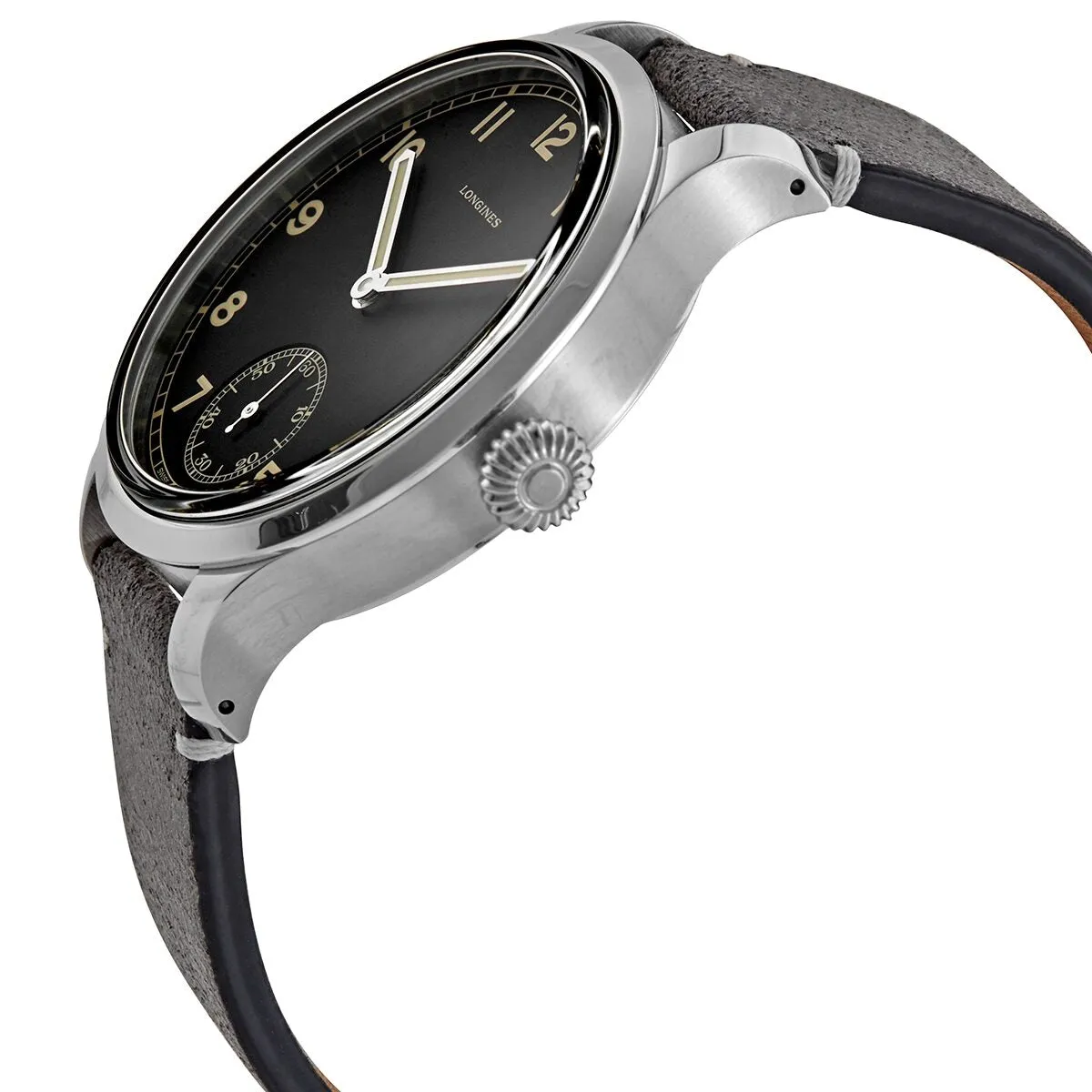 Longines Heritage Military Hand Wind Black Dial Men's Watch L28264532