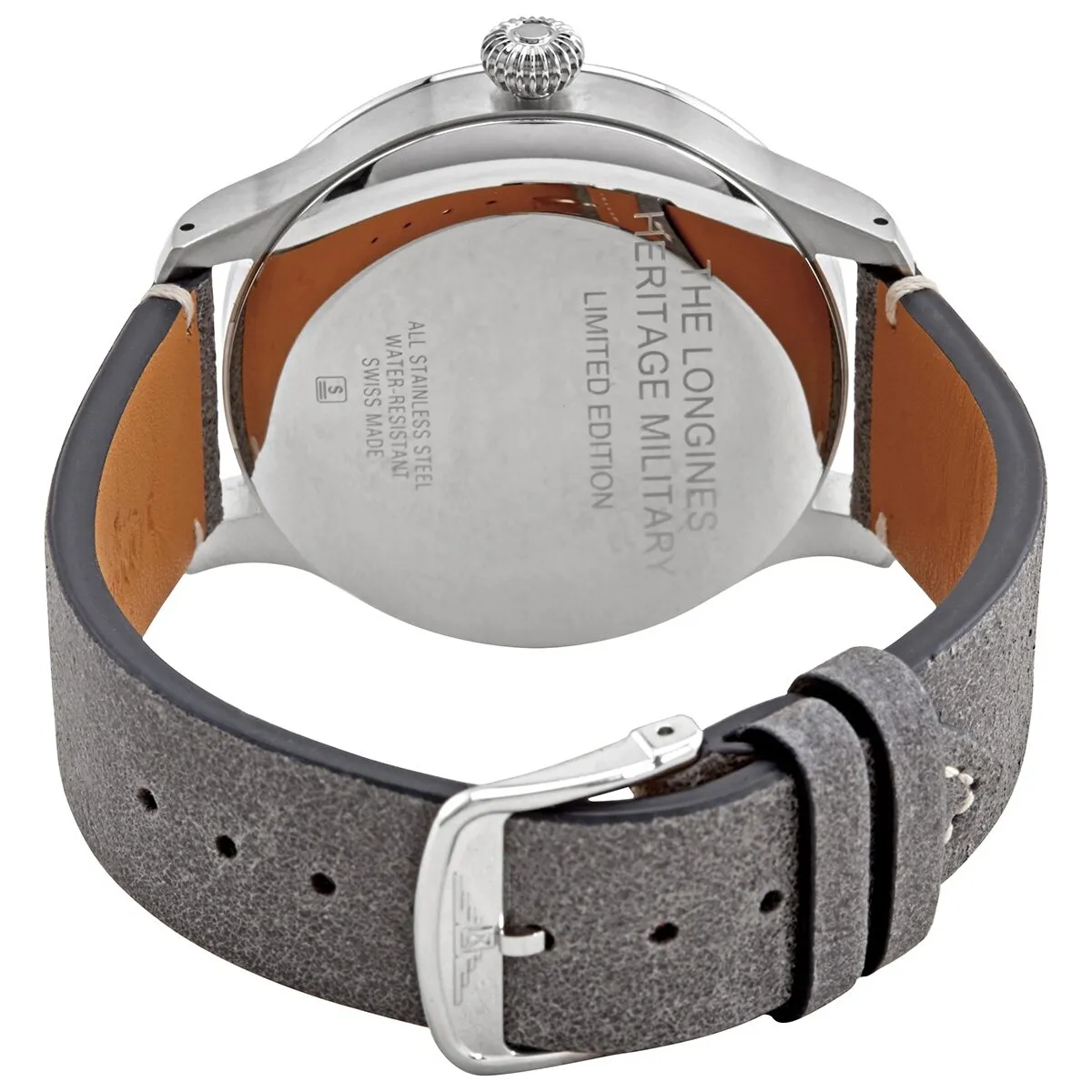 Longines Heritage Military Hand Wind Black Dial Men's Watch L28264532