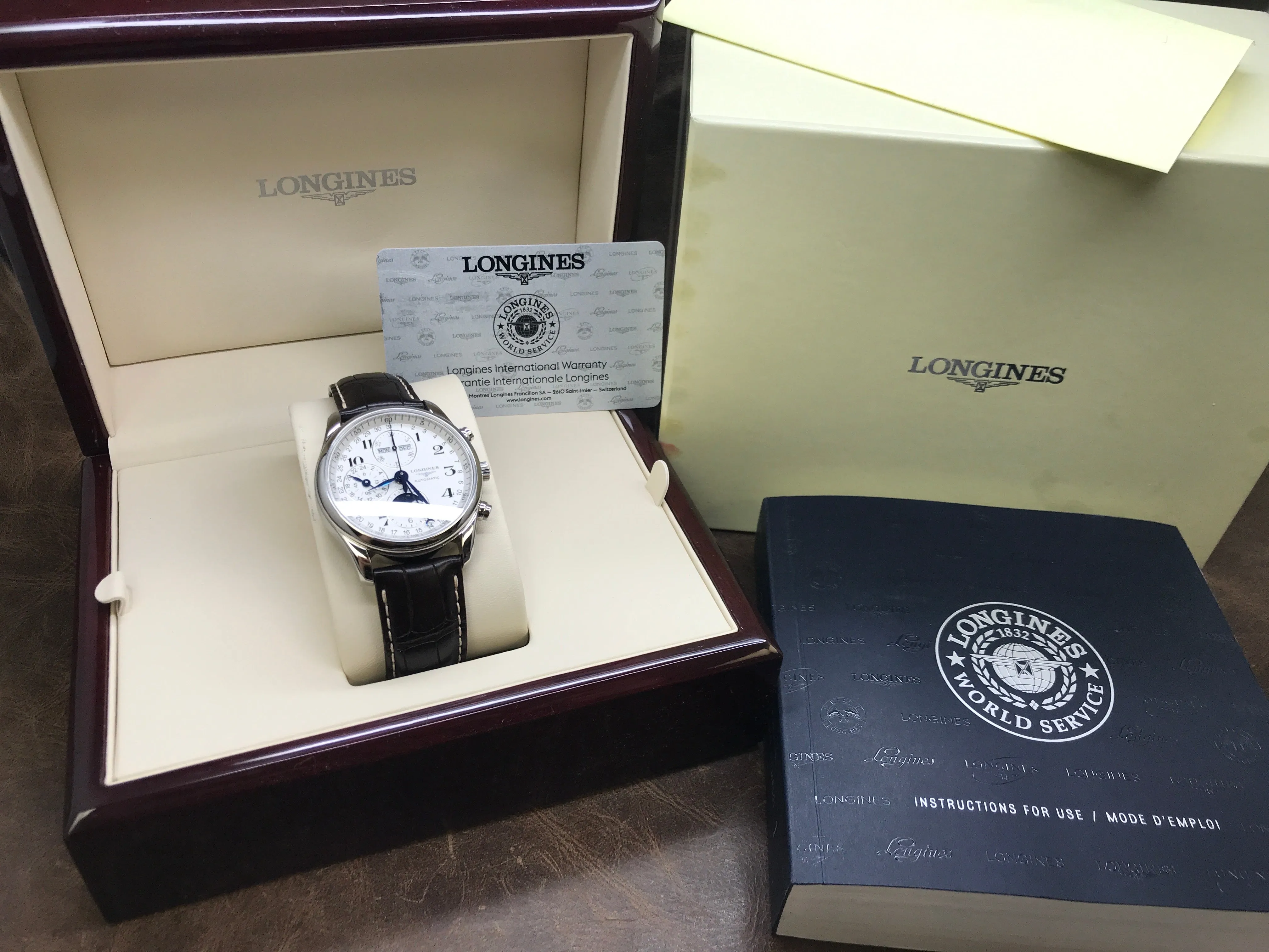 Longines Master Collection L2.673.4.78.3 Silver Dial Automatic Men's Watch