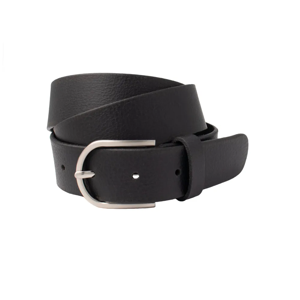 Loop Leather Maddy Belt - Black