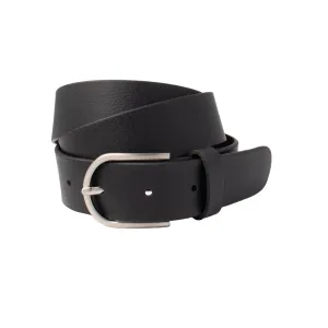 Loop Leather Maddy Belt - Black