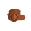 Loop Leather Skye Leather Belt - Tan