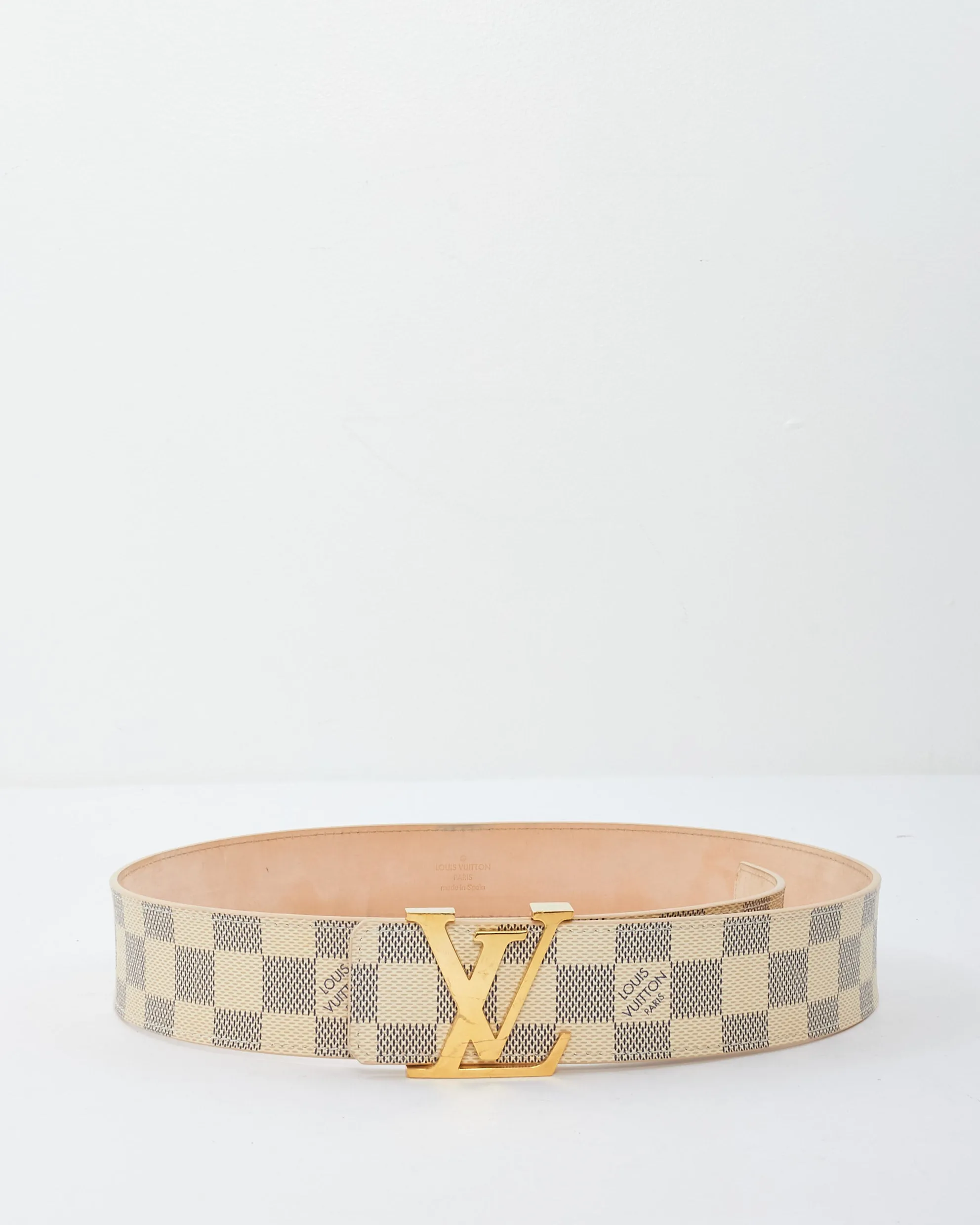 Louis Vuitton Damier Azur Coated Canvas Belt - 80/32