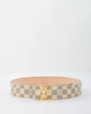 Louis Vuitton Damier Azur Coated Canvas Belt - 80/32