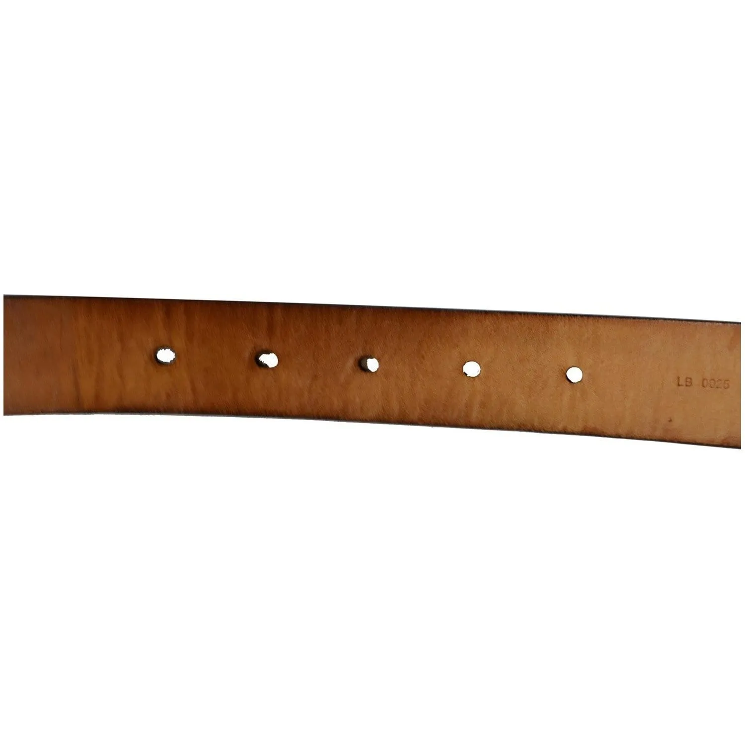 LOUIS VUITTON LV Initiales Leather Belt Black Size 85/34