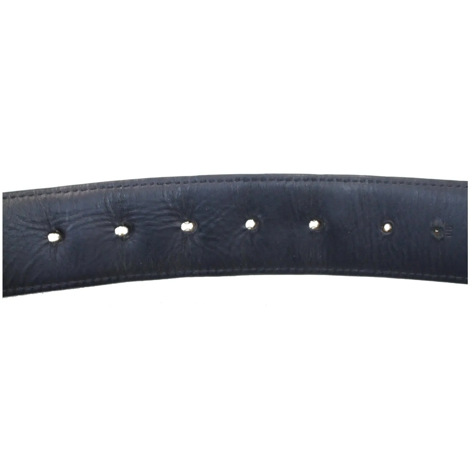 LOUIS VUITTON LV Initiales Monogram Canvas Belt Brown