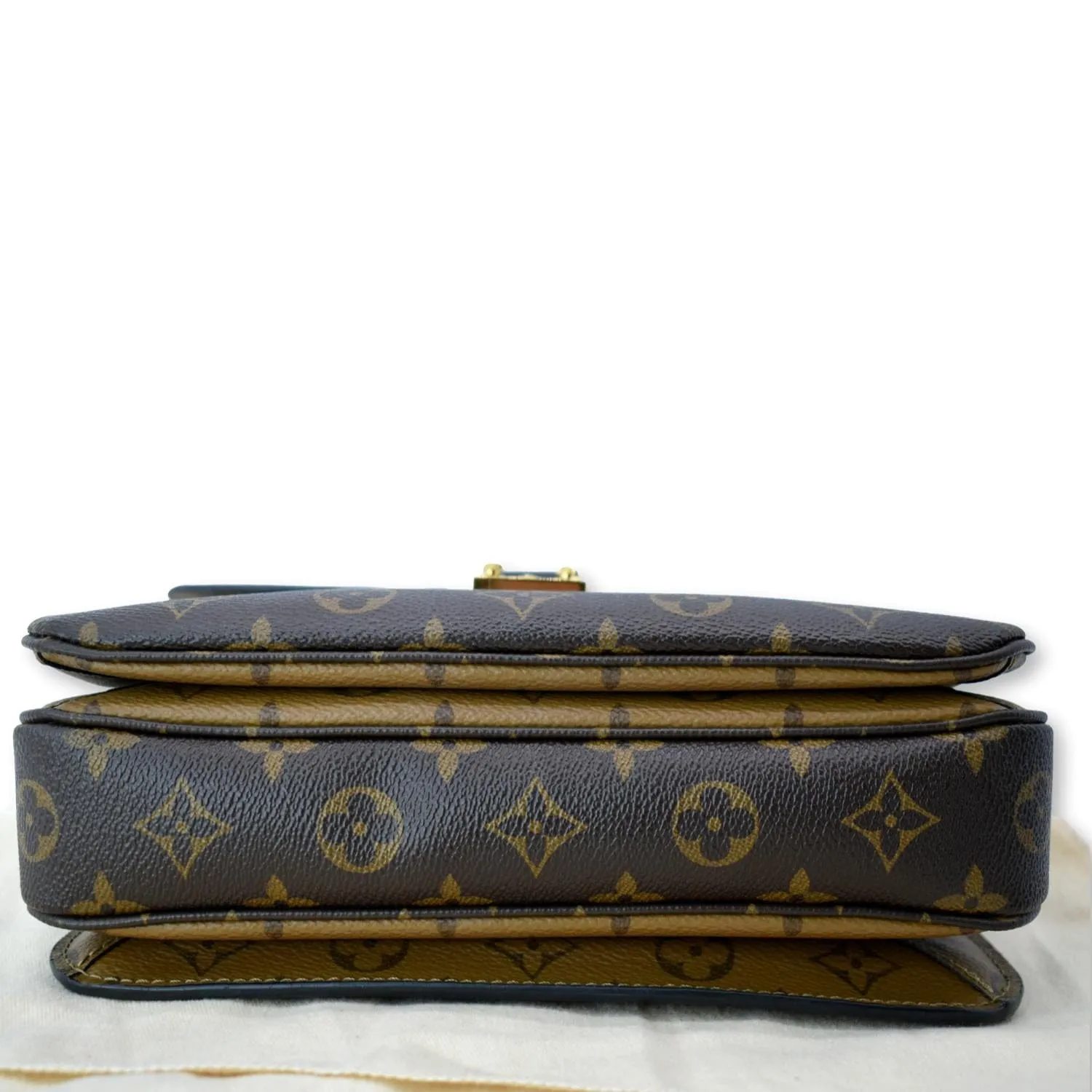 LOUIS VUITTON  Metis Pochette Reverse Monogram Canvas Crossbody Bag Brown