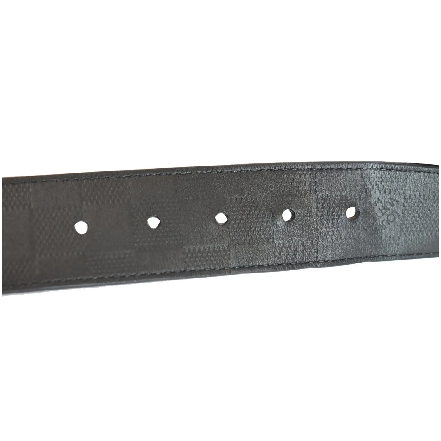 LOUIS VUITTON Reversible Boston Damier Infini Belt Black Size 40