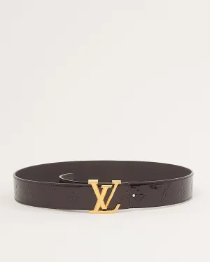 Louis Vuitton Vernis Amarante Monogram Belt - 85/34