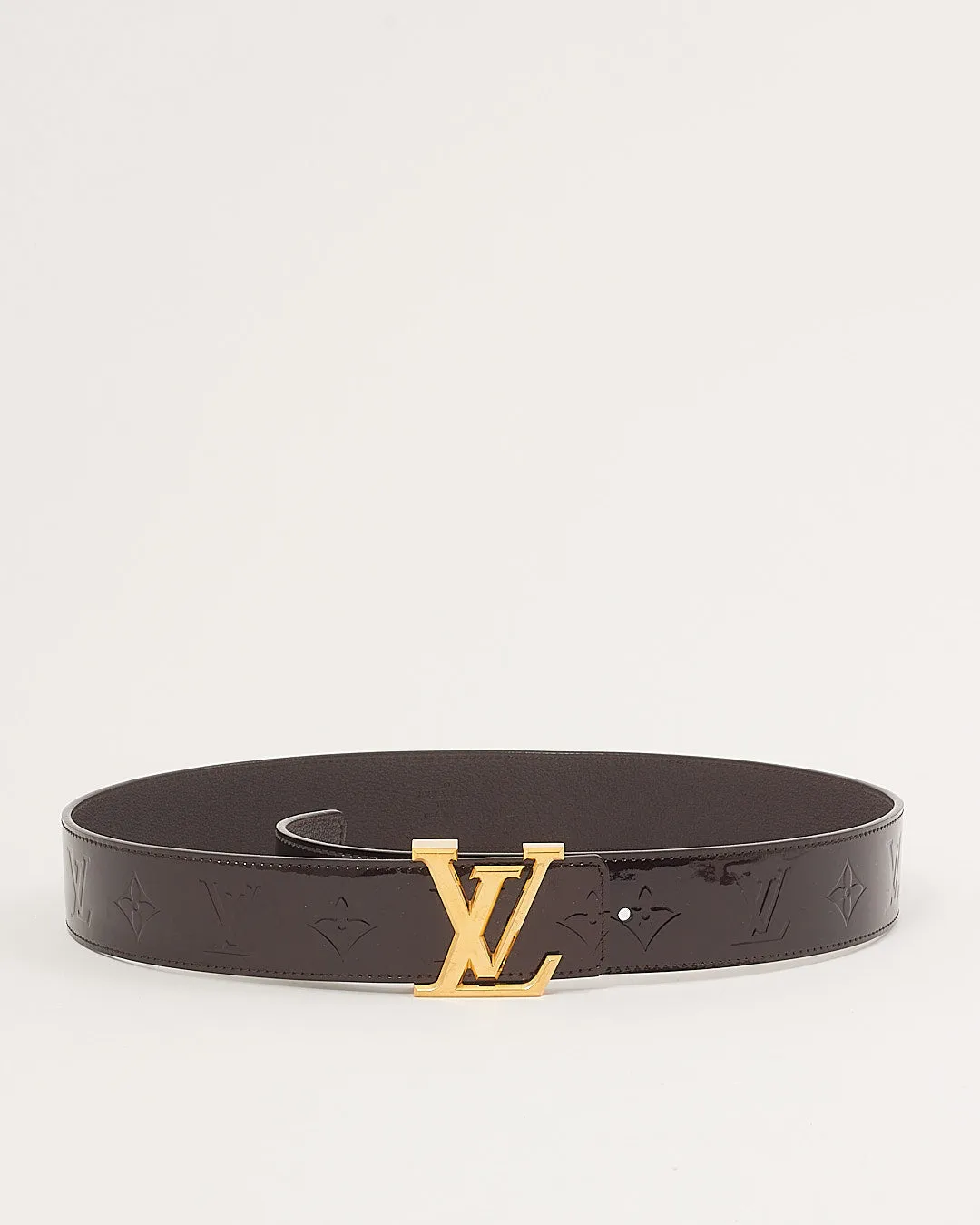 Louis Vuitton Vernis Amarante Monogram Belt - 85/34