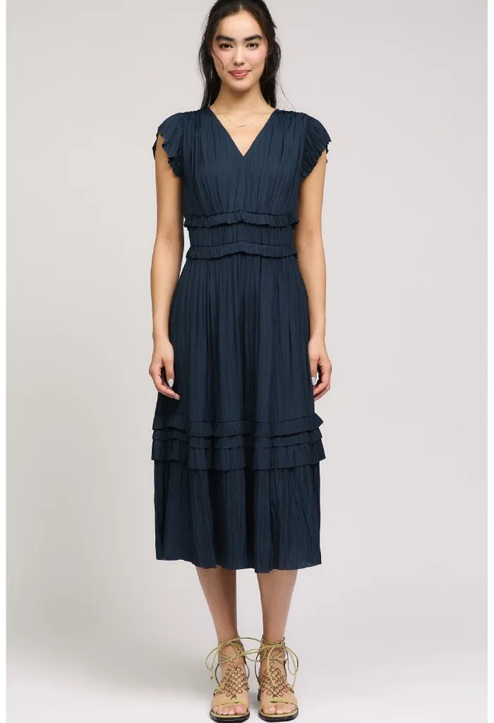 Lovely Maxi Dress-Deep Navy