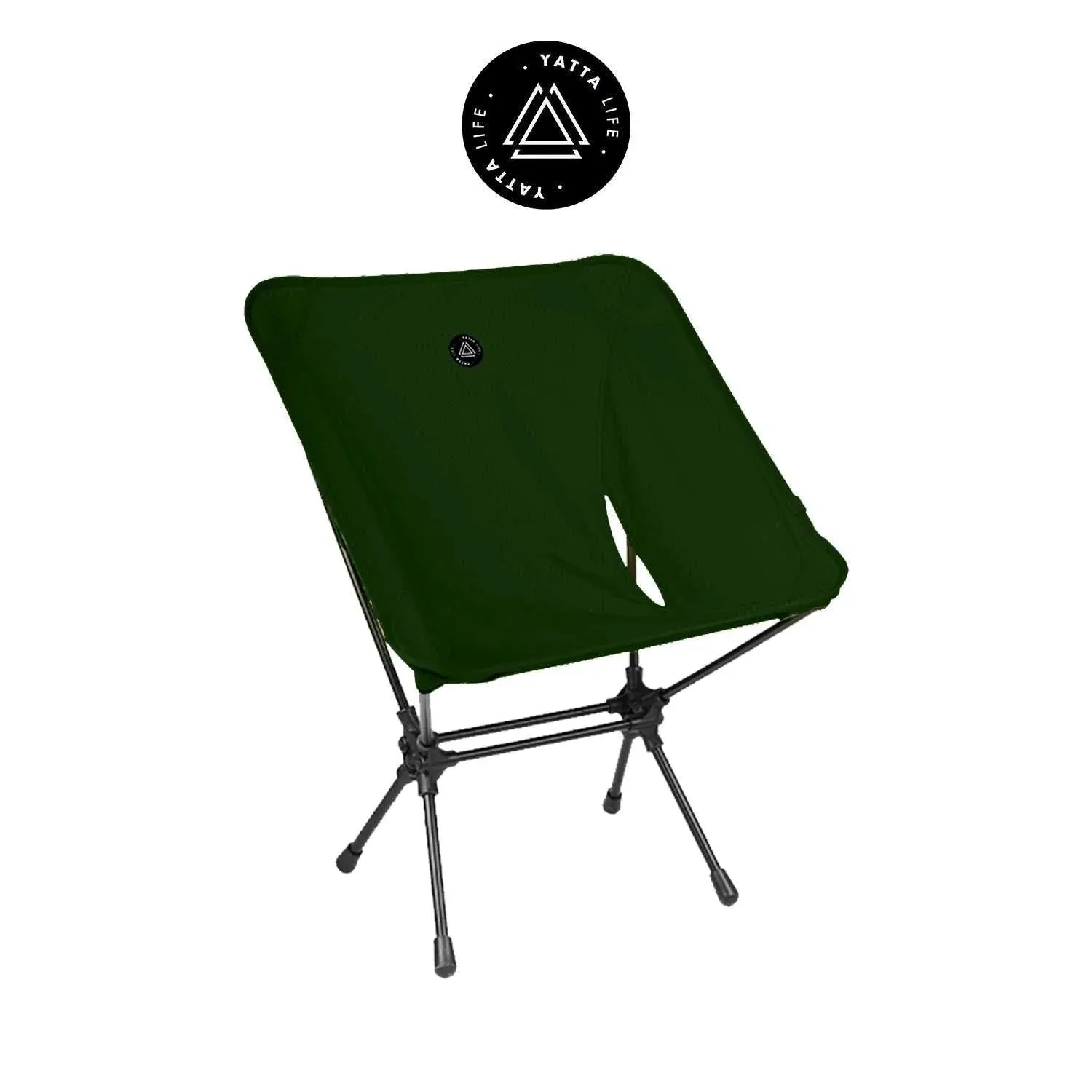 Low Back Ultralight Folding Camping Chair with Storage Pouch