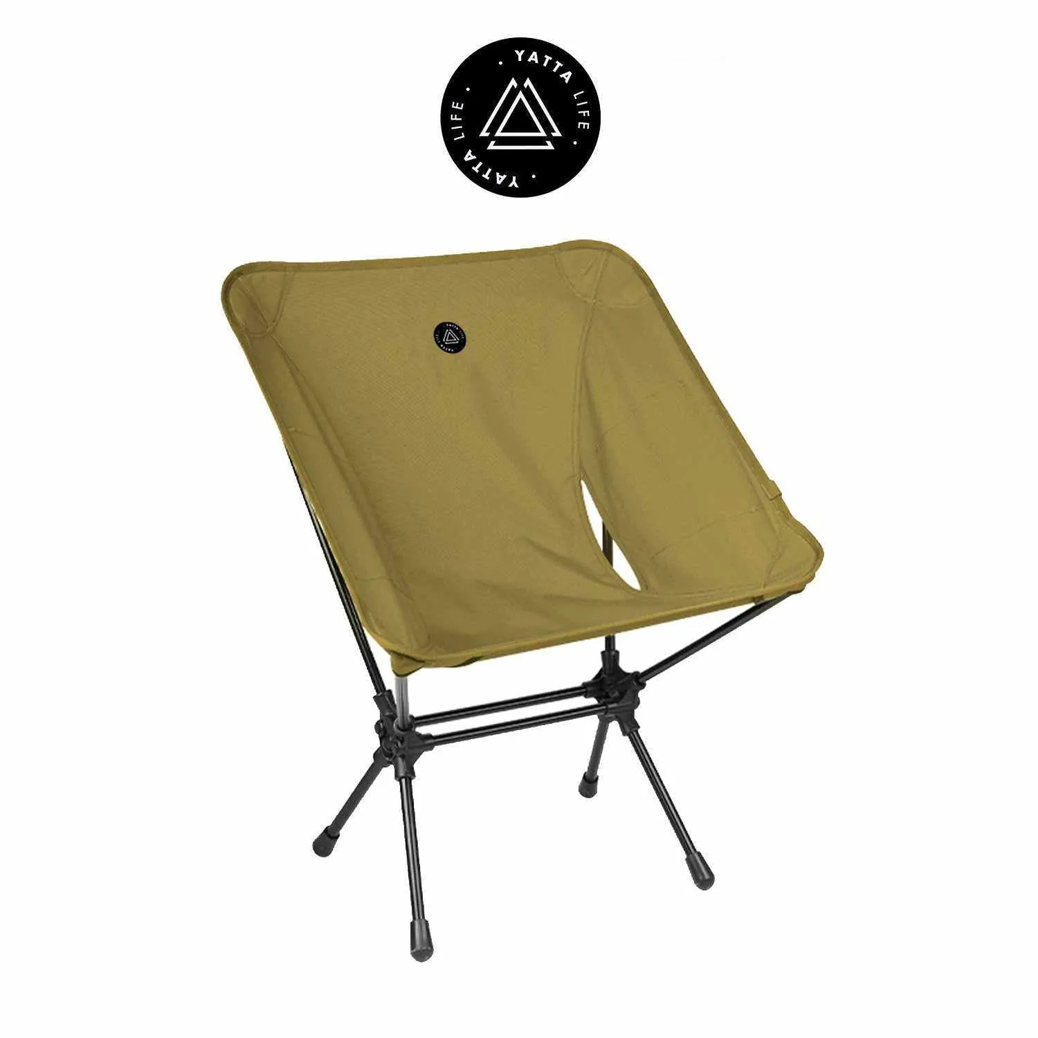 Low Back Ultralight Folding Camping Chair with Storage Pouch
