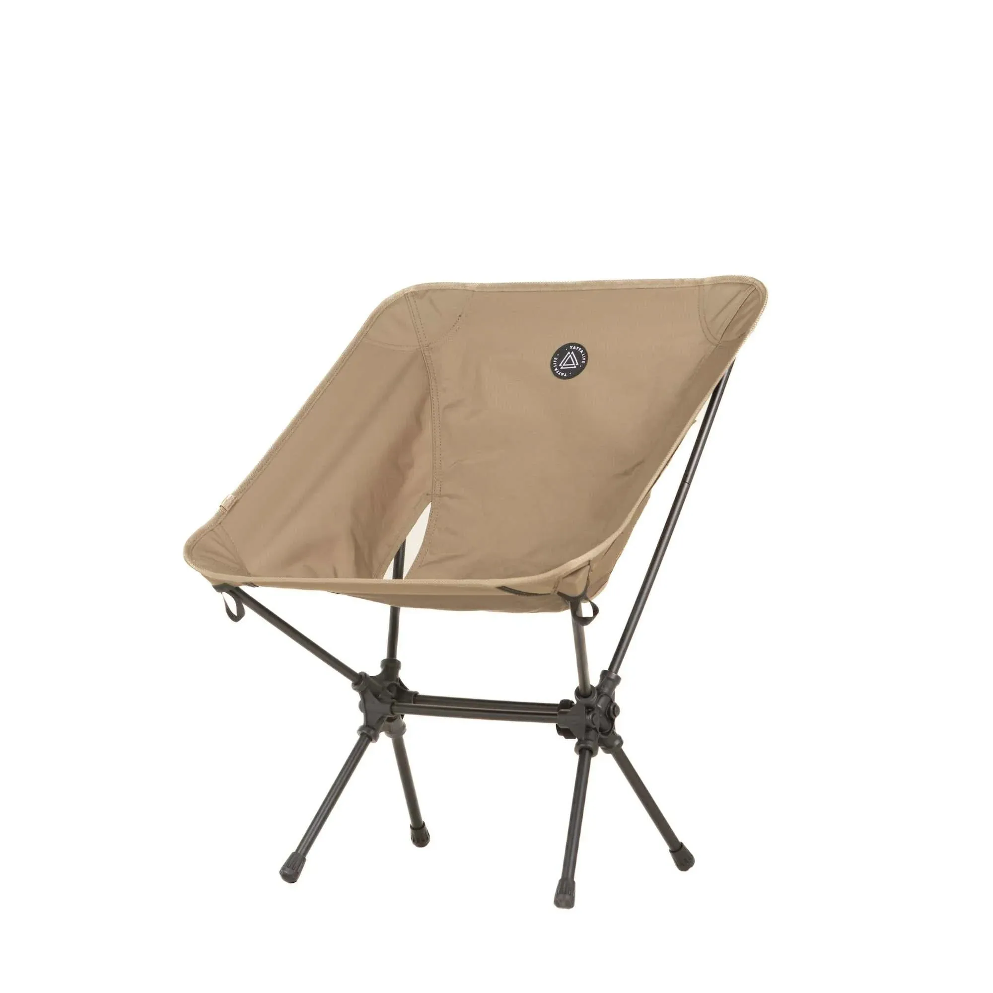 Low Back Ultralight Folding Camping Chair with Storage Pouch