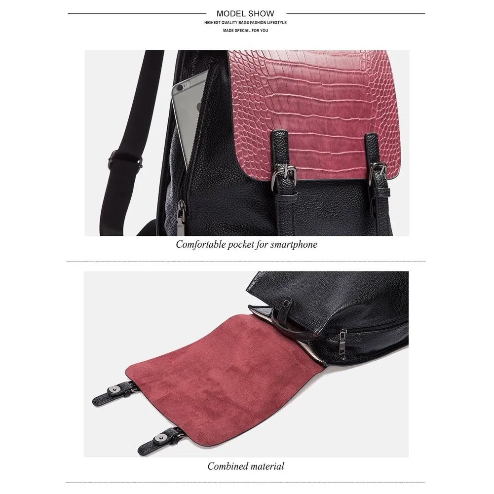 <bold>Fashion Backpack  <br>Vegan-Leather