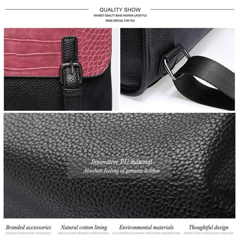 <bold>Fashion Backpack  <br>Vegan-Leather
