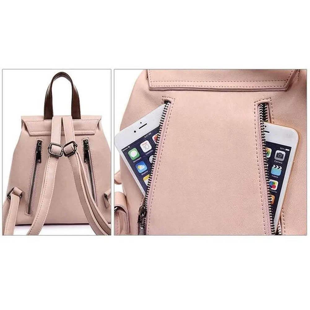 <bold>Youth Backpack <br>Vegan-Leather