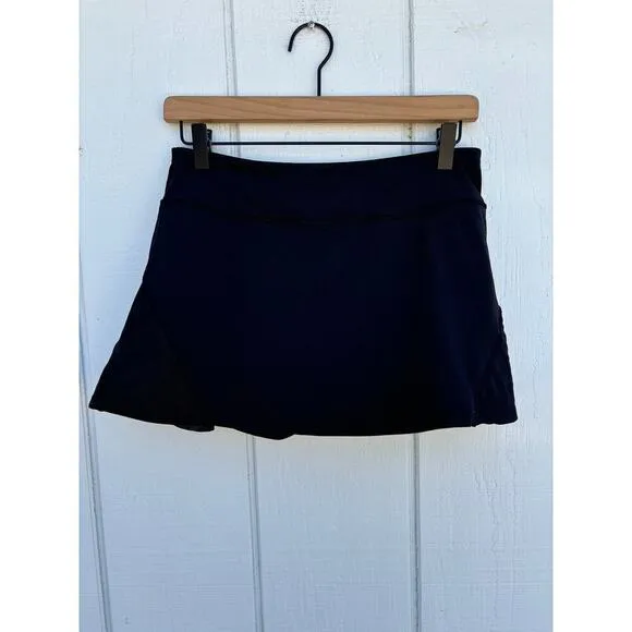 Lululemon Skort, Pickleball Skort, Black &amp; Gray