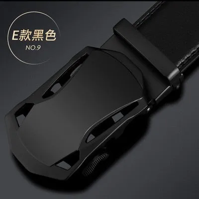 Luxury Automatic Buckle male belts 2019 Fashion Brand Designer Belt Men  New arrival   Men Leather Belt