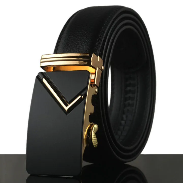 luxury belts for men high designer leather belts fashion automatic buckle belt