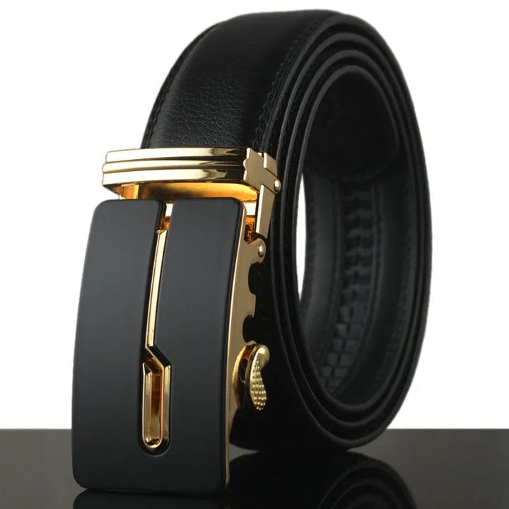 luxury belts for men high designer leather belts fashion automatic buckle belt