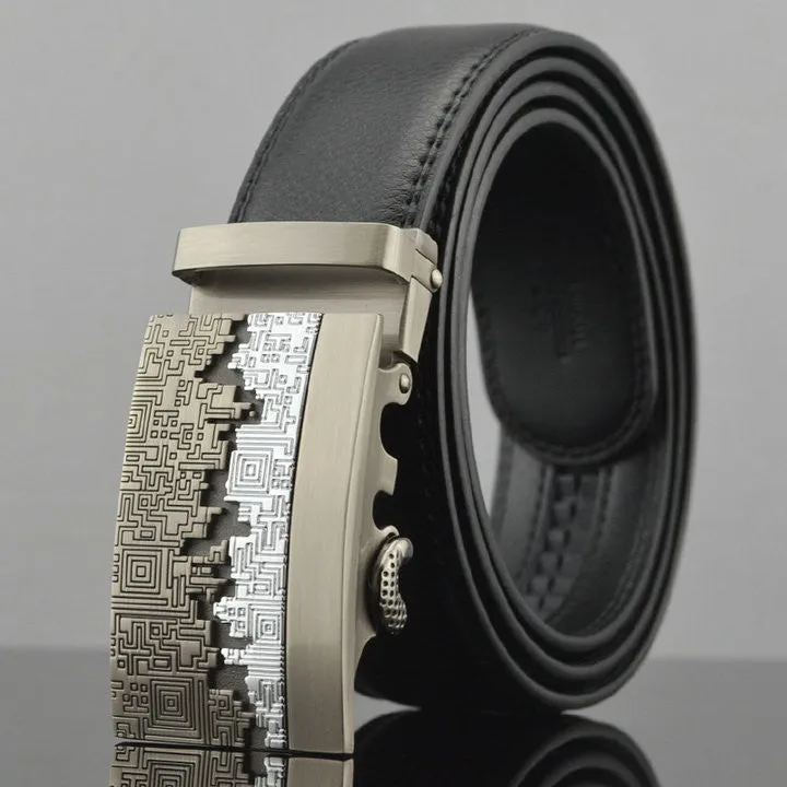 luxury belts for men high designer leather belts fashion automatic buckle belt