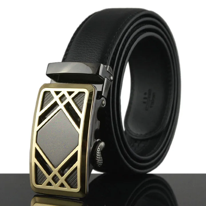 luxury belts for men high designer leather belts fashion automatic buckle belt