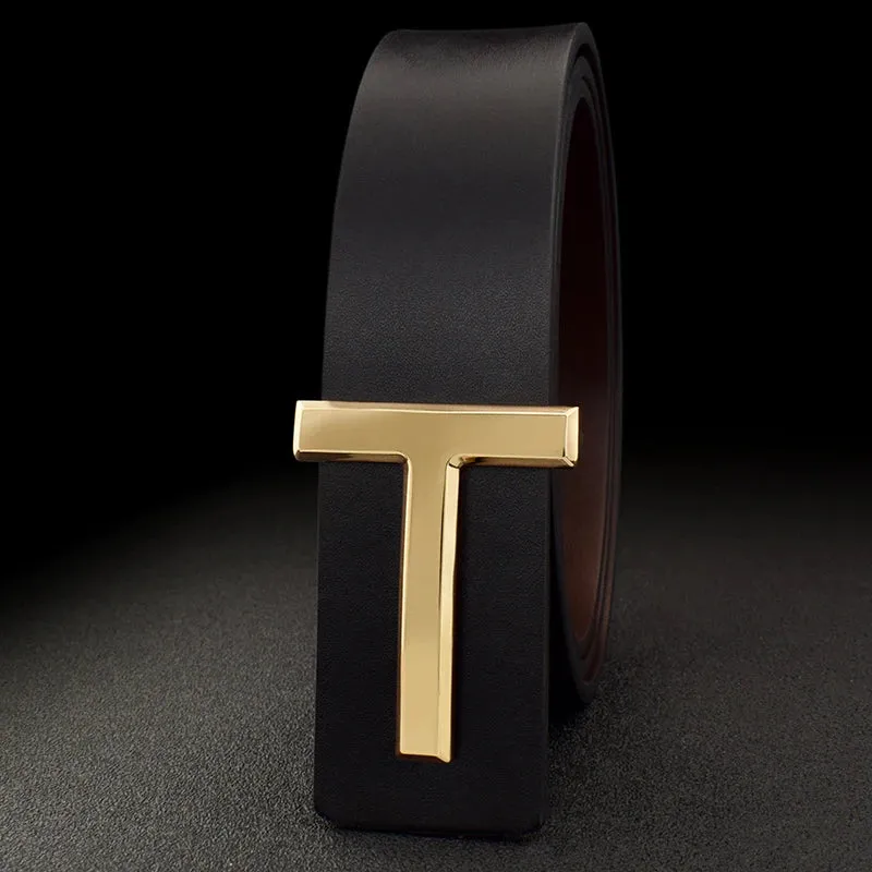 Luxury Designer Leather Belt