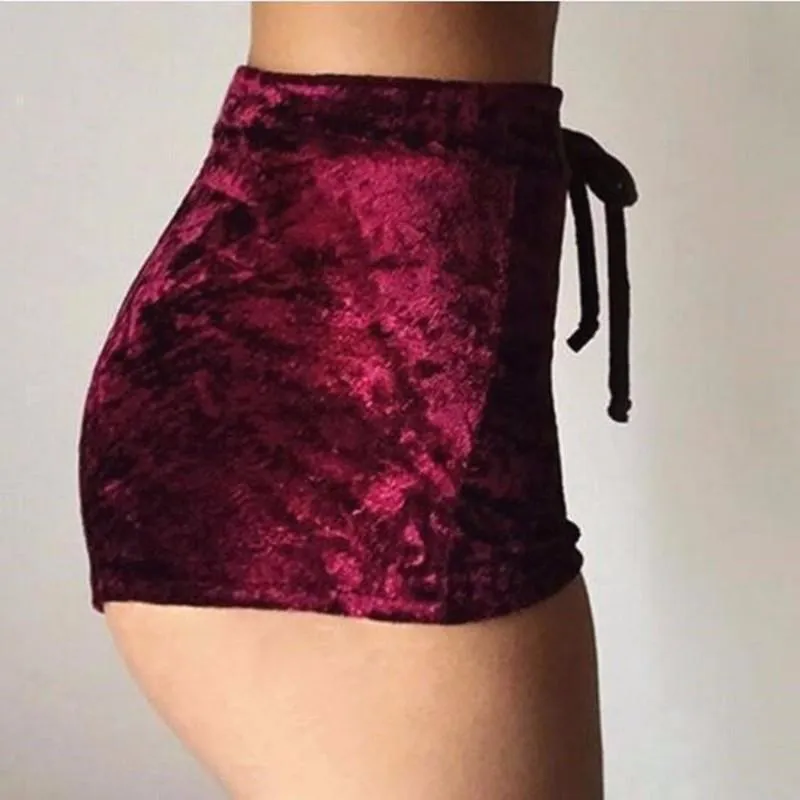 Luxury Velvet Shorts