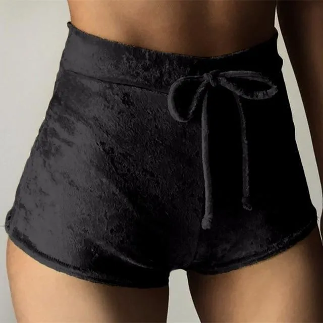 Luxury Velvet Shorts