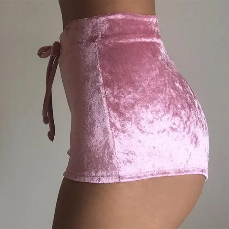 Luxury Velvet Shorts