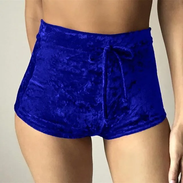 Luxury Velvet Shorts