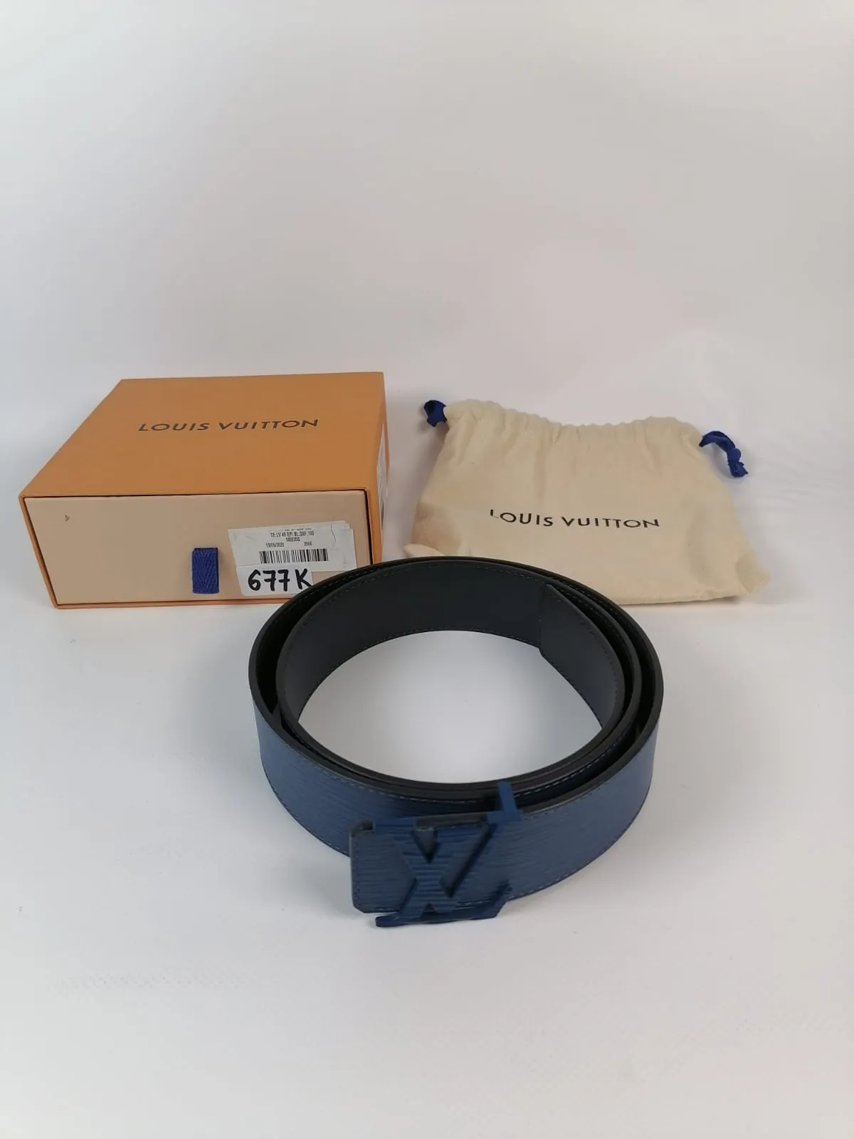 LV Initiales 40 MM Epi Belt
