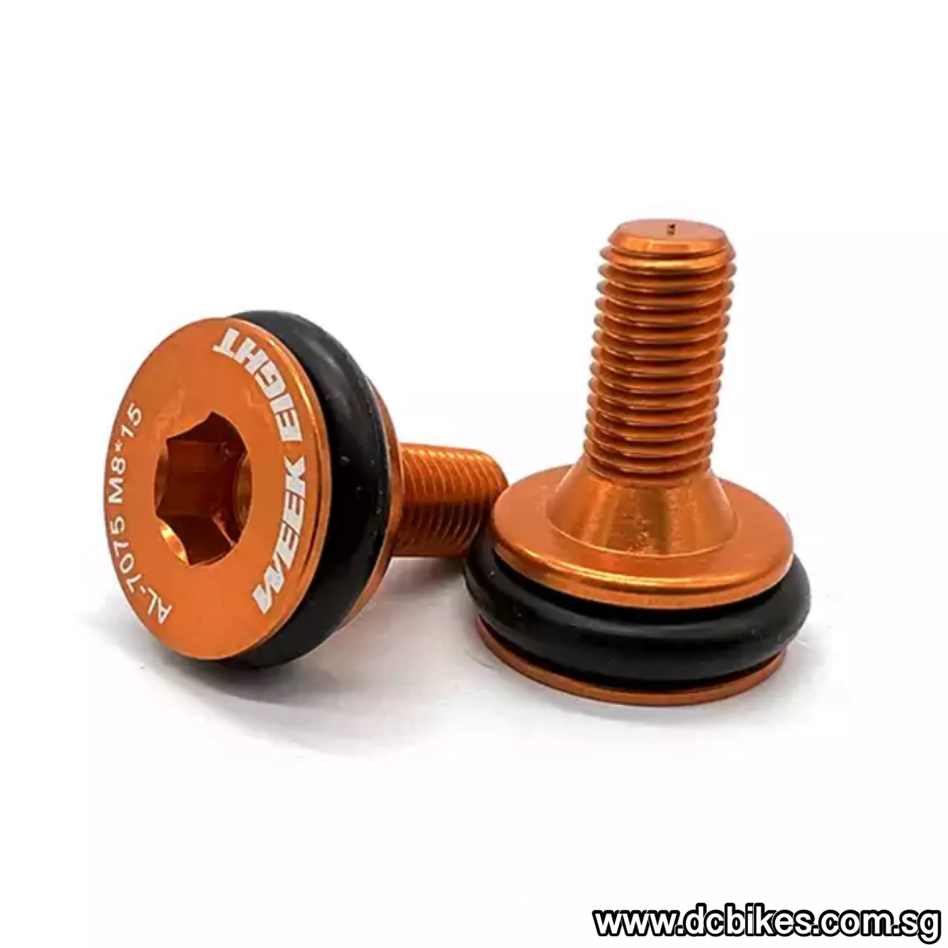 M8 X 15mm Aluminium Bolts For Square Tapered BB Crank Arms
