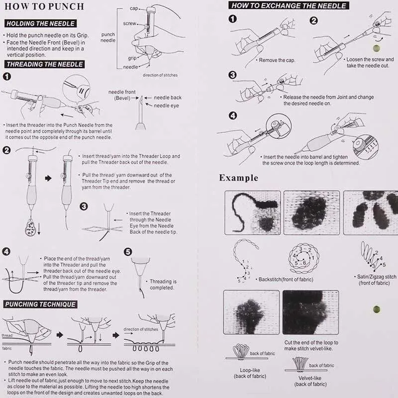 Magic Embroidery Pen Punch Needle