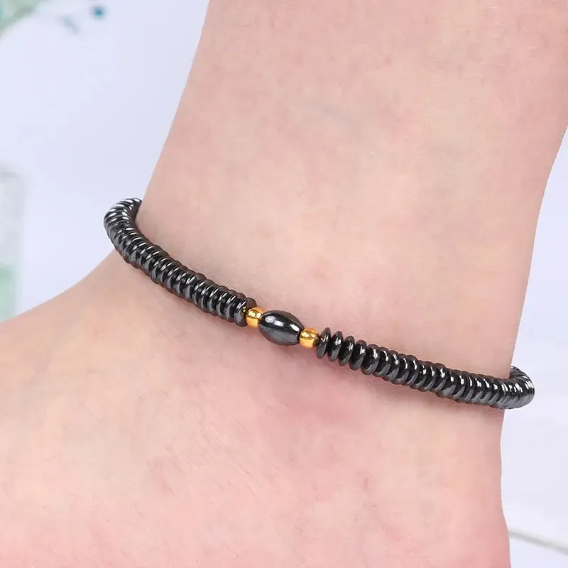 Magnet Anklets for Women Men Owl Animals Stone Magnetic Therapy Bracelets Anklet Pain Relief Slimming Health Jewelry