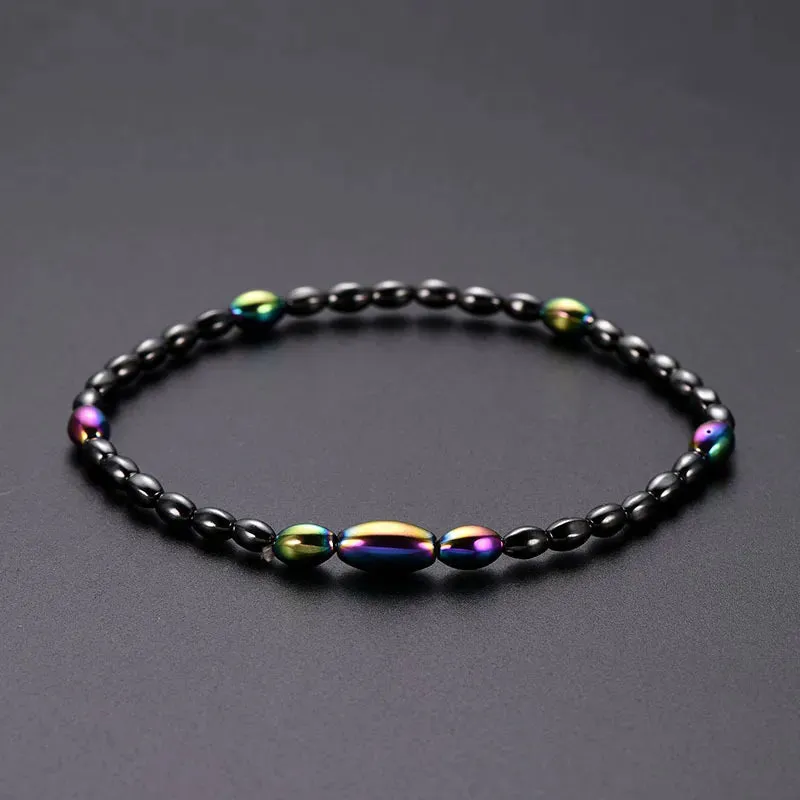 Magnet Anklets for Women Men Owl Animals Stone Magnetic Therapy Bracelets Anklet Pain Relief Slimming Health Jewelry