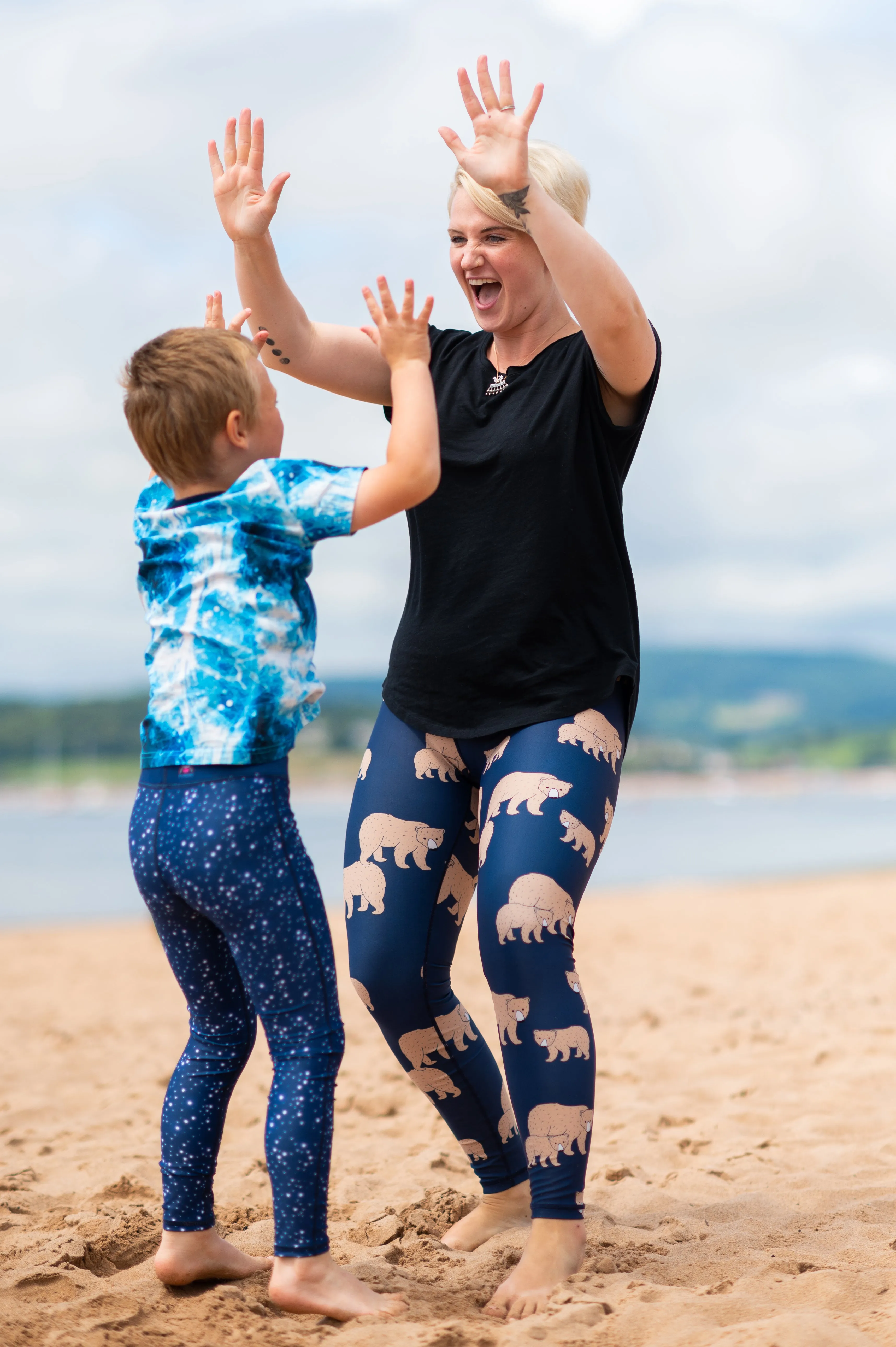 Mama & Baby Bear Women's Activewear Leggings - Tall 33" inside leg