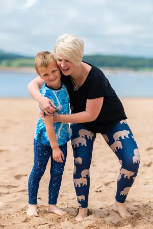 Mama & Baby Bear Women's Activewear Leggings - Tall 33" inside leg