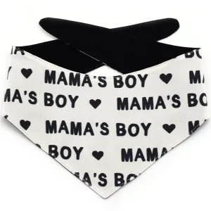 Mama's Boy Tie-On Dog Bandana