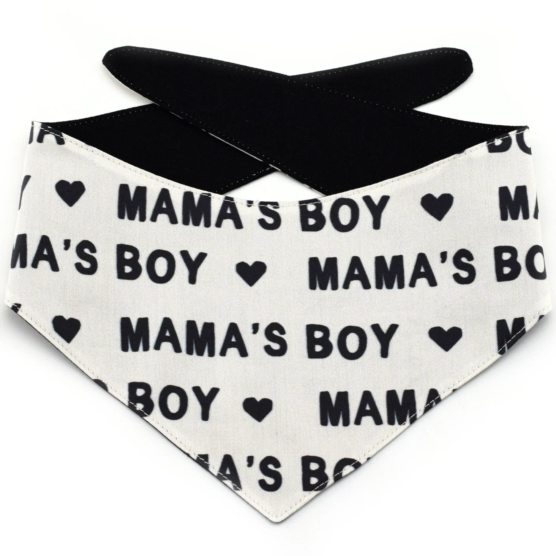 Mama's Boy Tie-On Dog Bandana