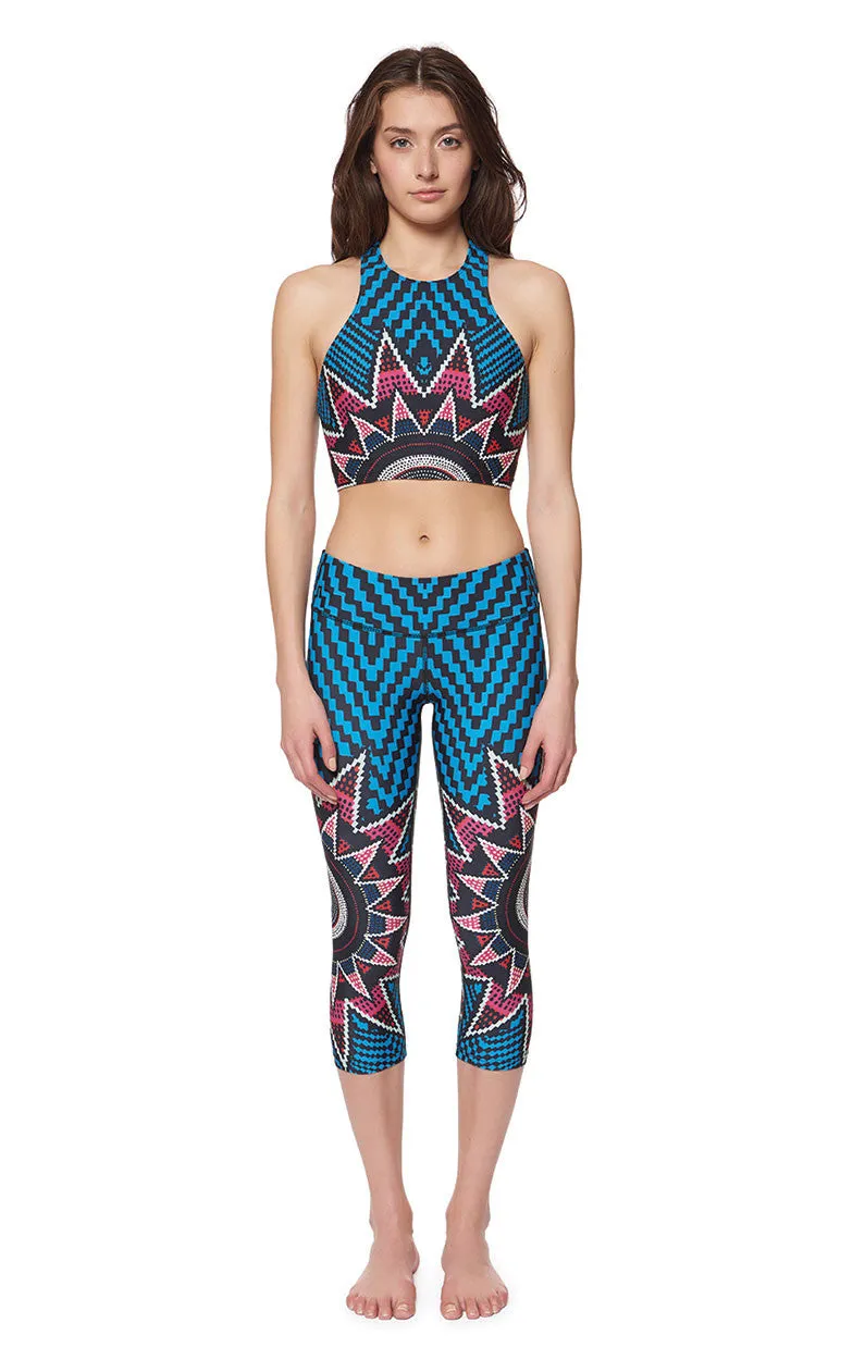 Mara Hoffman Active Starbasket Tank Sports Bra