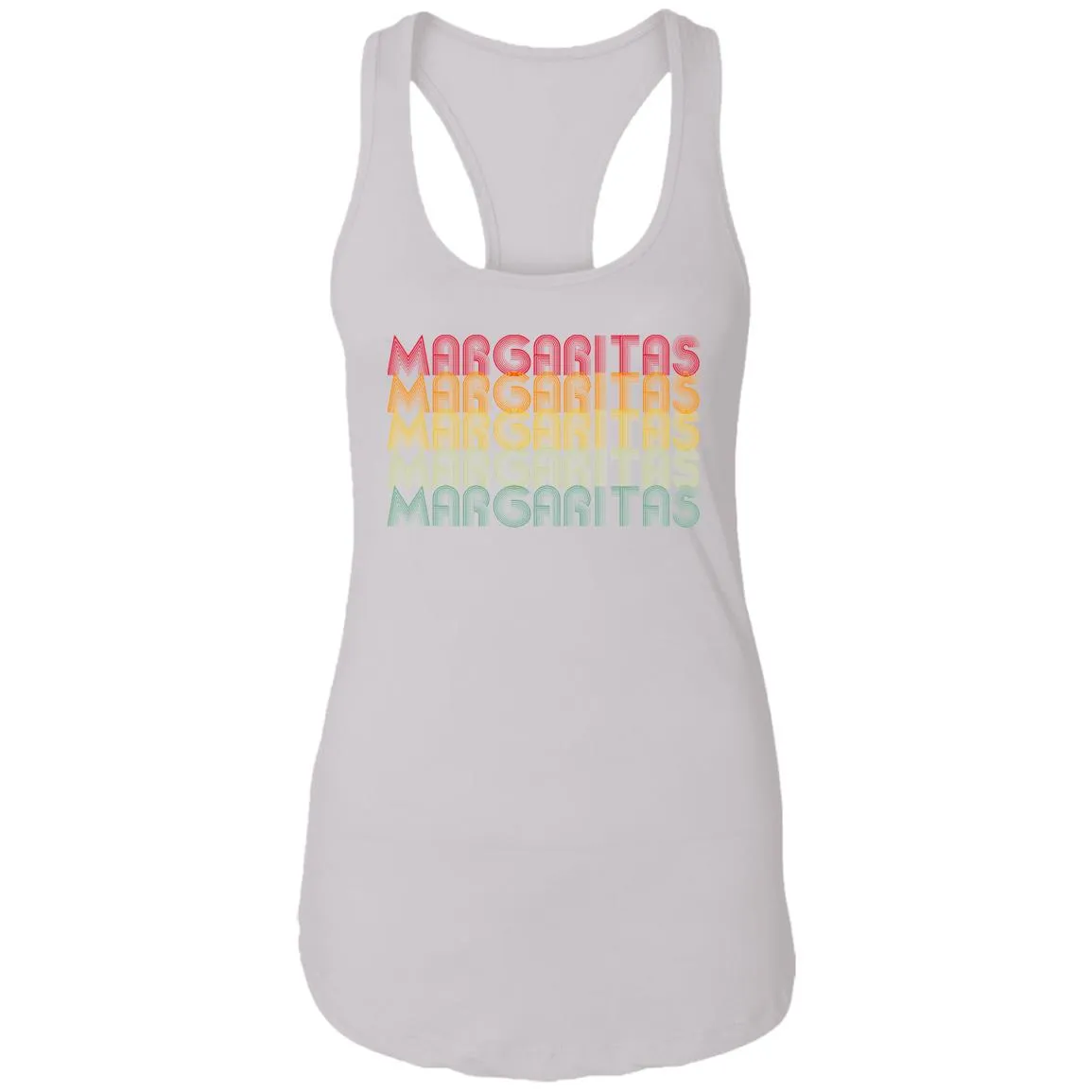 Margaritas - Margaritas - Margaritas... Classic Retro Drinking Partying Tank Top