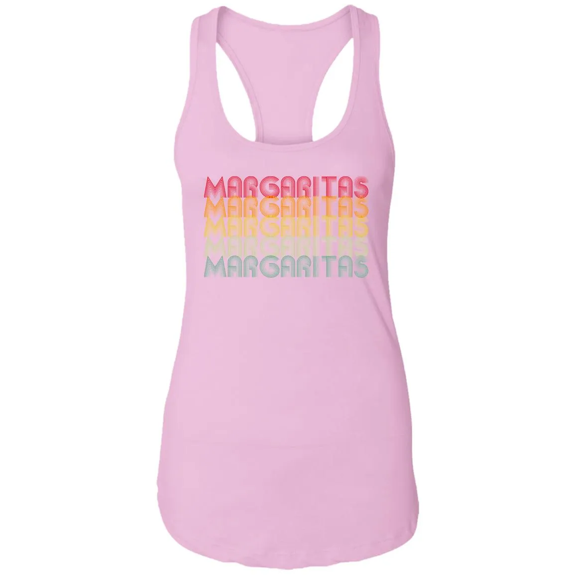 Margaritas - Margaritas - Margaritas... Classic Retro Drinking Partying Tank Top